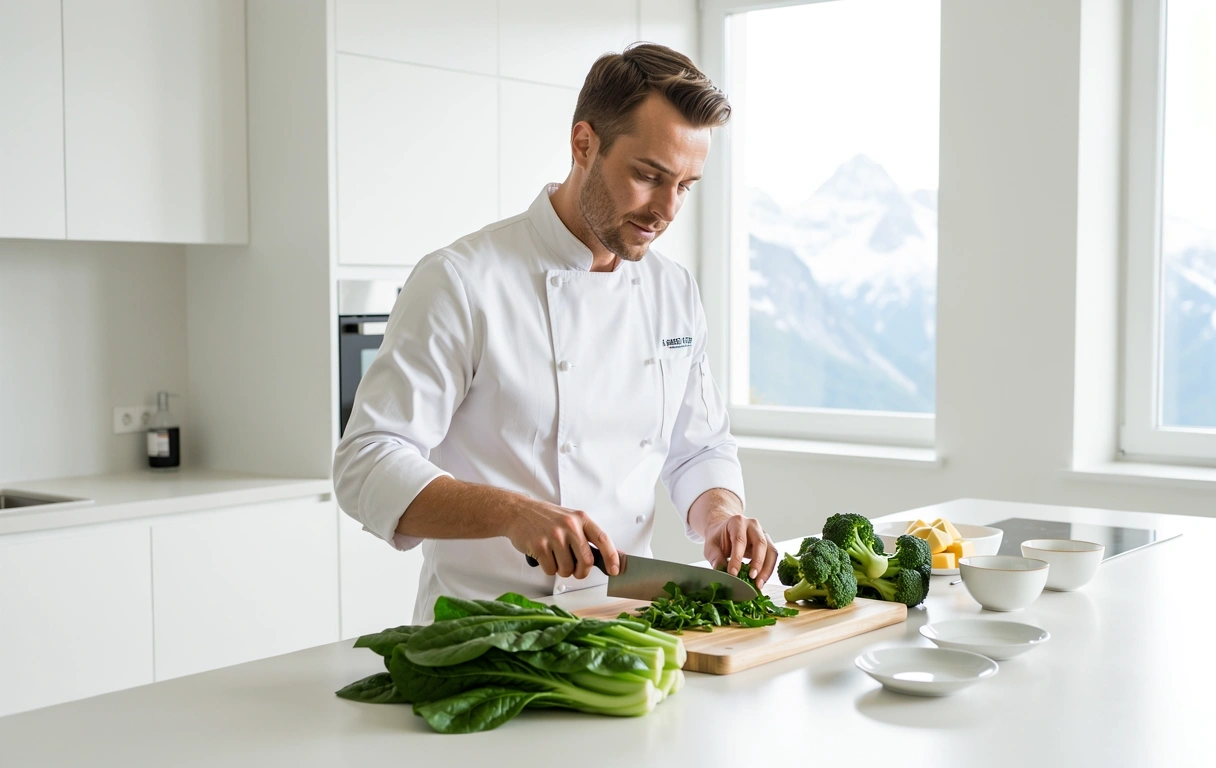 Wellness Kitchen Team im Einsatz